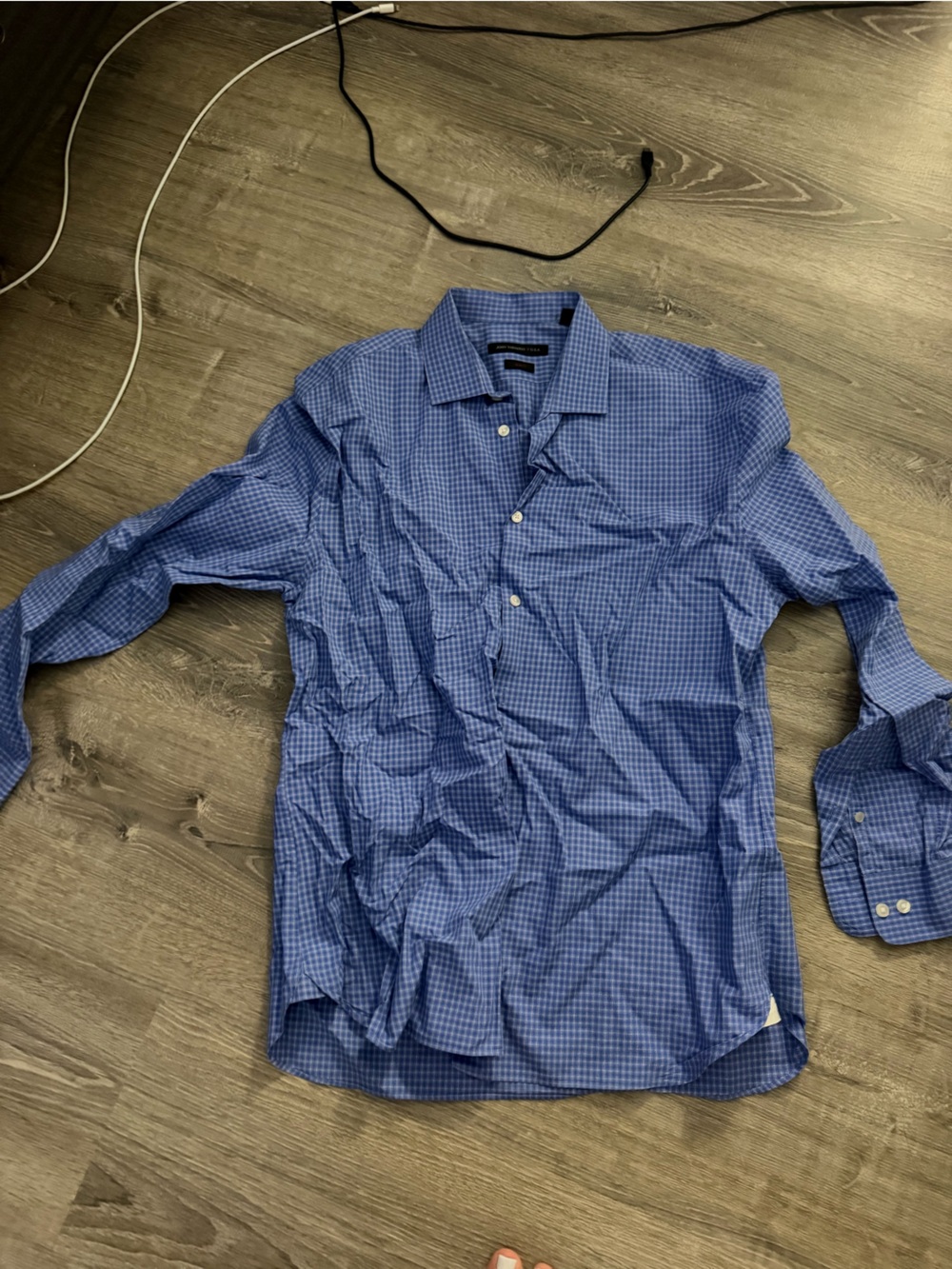 John Varvatos 16 32/33 Dress Shirt Slim Fit